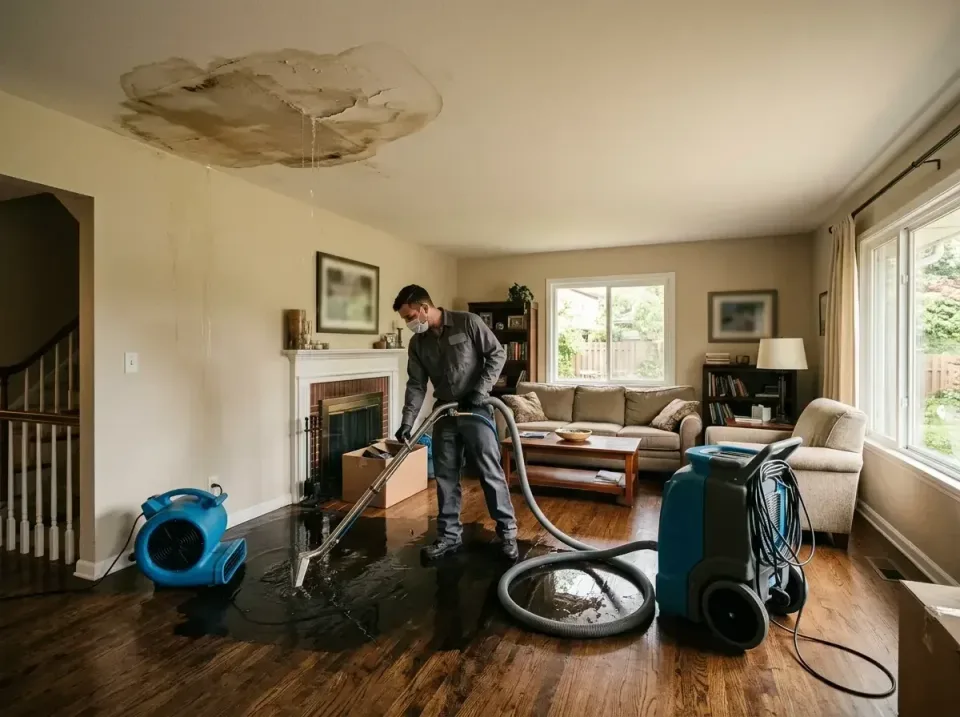 attic-pipe-burst-ceiling-drip-008 — frequently asked questions, Water Damage Restoration & Carpet Care in Mount Pleasant, WI